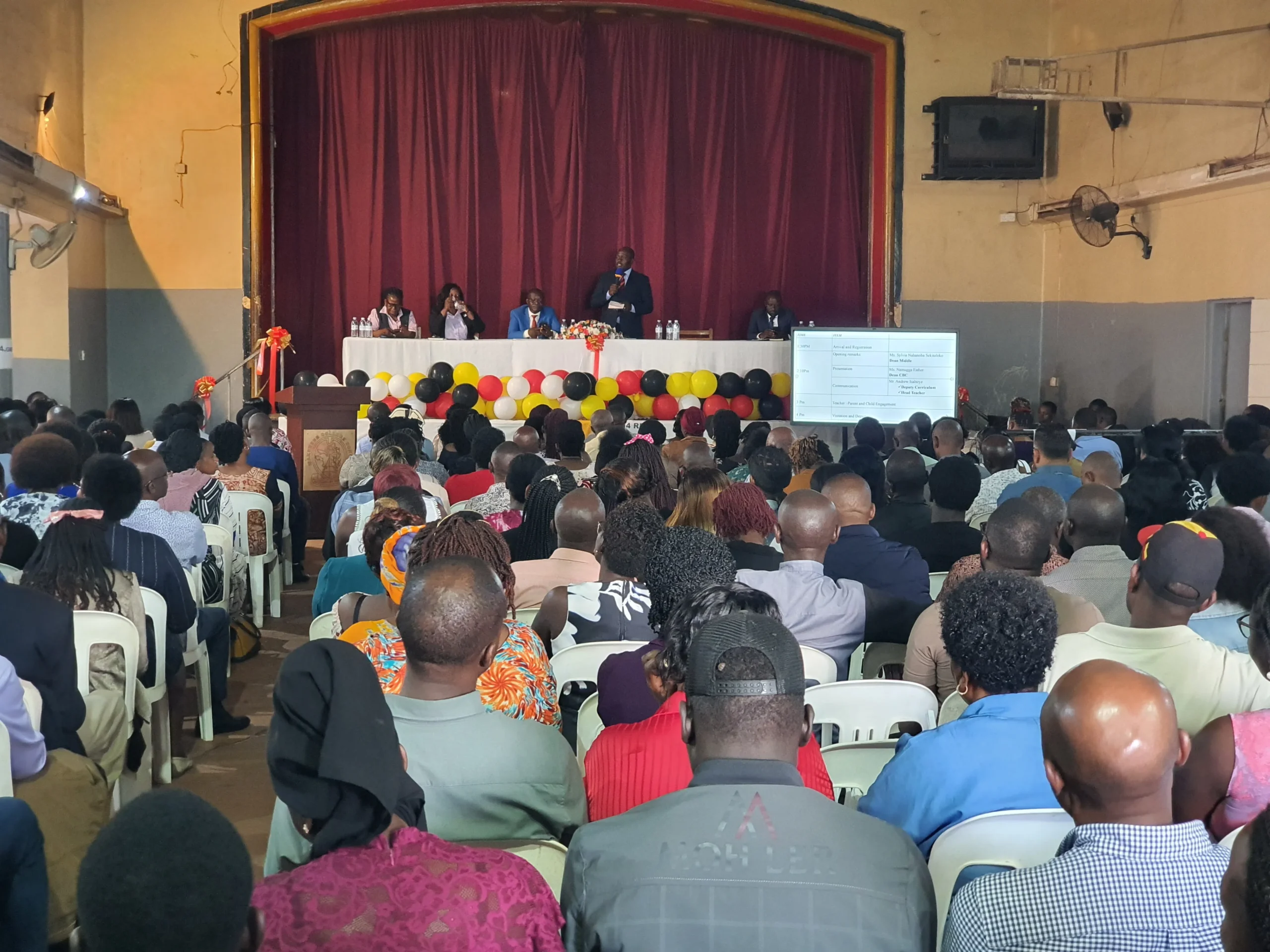 S.4 Parents’ Meeting at Makerere College Main Campus